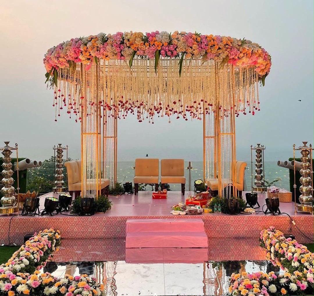 Night stage decor